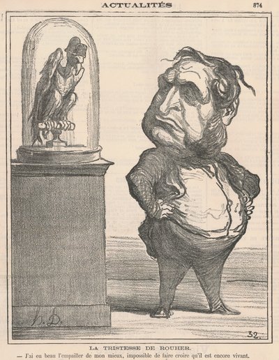 Rouherin suru tekijältä Honoré Daumier
