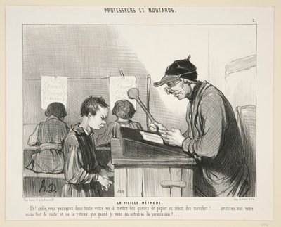 Vanha M tekijältä Honoré Daumier