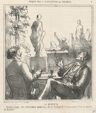 Baari tekijältä Honoré Daumier