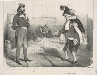 Tuomioistuin tekee palveluja, ei tuomioita! tekijältä Honoré Daumier