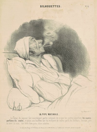 Aamun suihinotto tekijältä Honoré Daumier