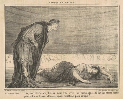Prinsessa tekijältä Honoré Daumier