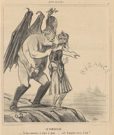 kiusaaja tekijältä Honoré Daumier