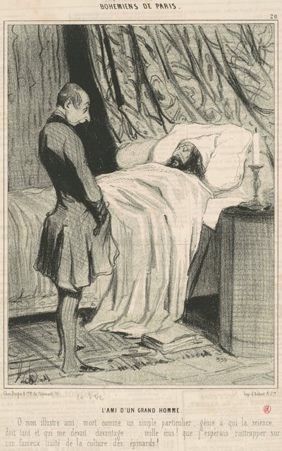 Suuri miehen ystävä tekijältä Honoré Daumier