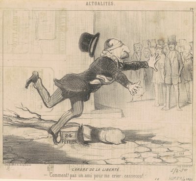 Vapauden puu tekijältä Honoré Daumier