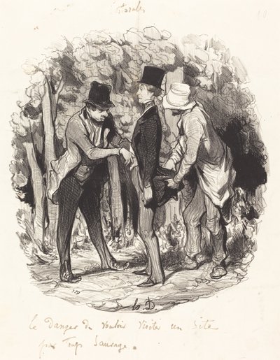 Vaara... vierailla sivustolla, joka on liian villi tekijältä Honoré Daumier