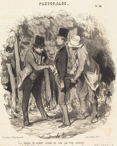 Vaara... vierailla sivustolla, joka on liian villi tekijältä Honoré Daumier
