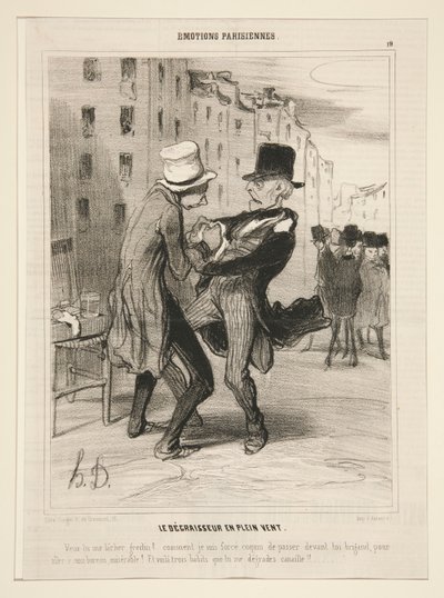 Rasvanpoistoaine ulkoilmassa tekijältä Honoré Daumier