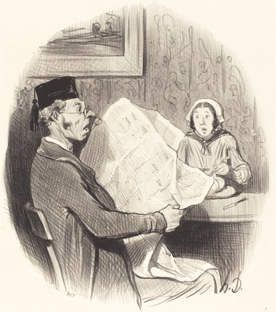 Yhä hirviö muoto tekijältä Honoré Daumier