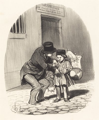 Päivä ulkona tekijältä Honoré Daumier
