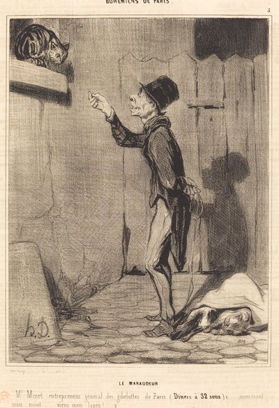 Marauder tekijältä Honoré Daumier