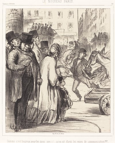 Uusi Pariisi tekijältä Honoré Daumier