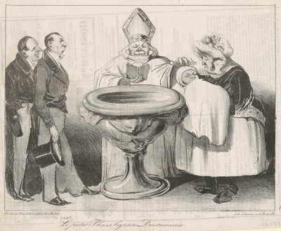 Le Petit Thiers, kastettu doktrinääri tekijältä Honoré Daumier
