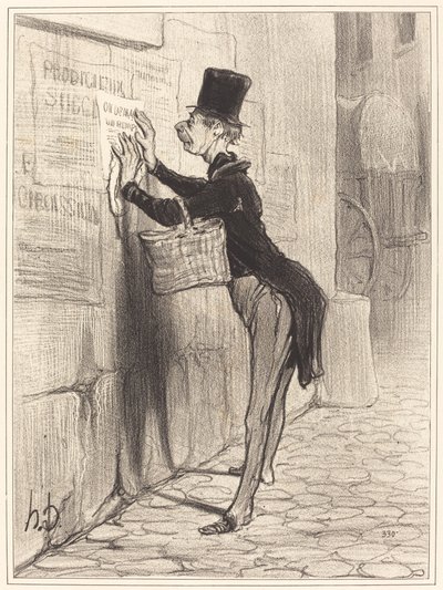 Sijoittaja tekijältä Honoré Daumier