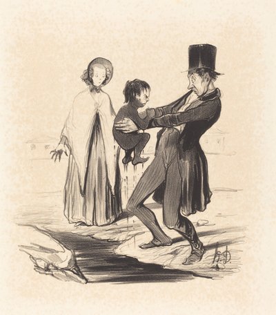 Grenellen kaivo tekijältä Honoré Daumier