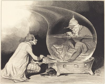 Perustuslain uudistaminen tekijältä Honoré Daumier