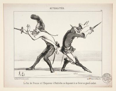 Preussin kuningas ja tekijältä Honoré Daumier