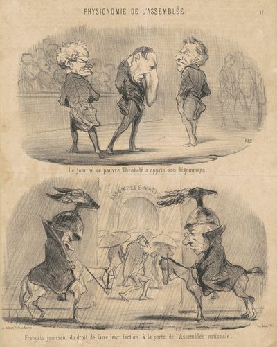 Päivä, jolloin... Théobald sai tietää demmingistaan tekijältä Honoré Daumier
