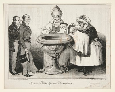 Pikku Thiers, kastettu? Doctrinaire (Young Thiers tekijältä Honoré Daumier