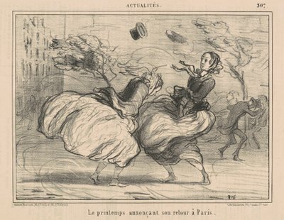 Spring ilmoittaa palaamisestaan ​​Pariisiin tekijältä Honoré Daumier