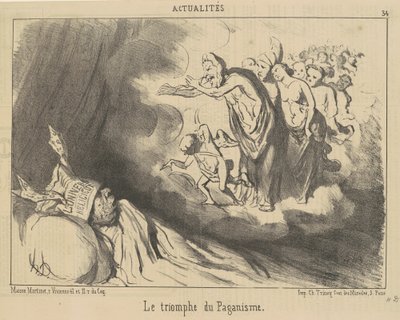 Pakanallisuuden voitto tekijältä Honoré Daumier