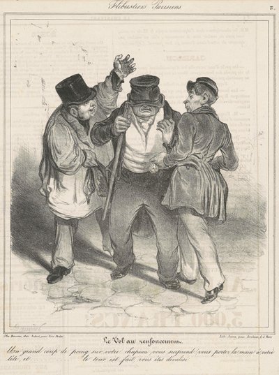 Varkaus välitunnilla tekijältä Honoré Daumier