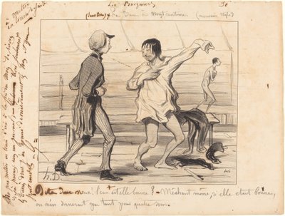 Les Bains a vint cèntims, nou estil finlandès tekijältä Honoré Daumier