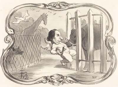 Kemisti Dumasin onnettomuudet tekijältä Honoré Daumier