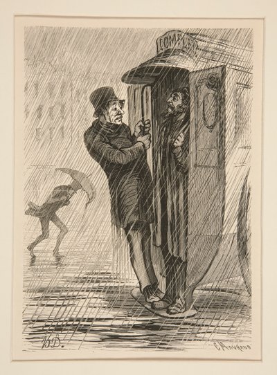 Les Omnibus - täydellinen!!! tekijältä Honoré Daumier