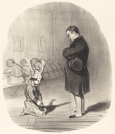 Kapinan jälkimainingeissa tekijältä Honoré Daumier