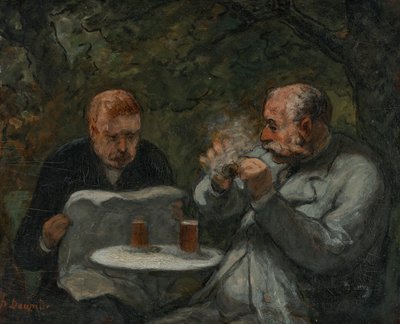 Oluenjuojat tekijältä Honoré Daumier