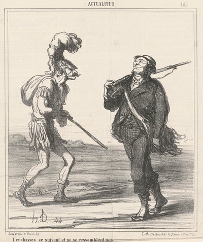 Metsästää... Älä näytä samalta tekijältä Honoré Daumier