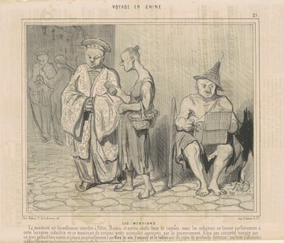 mendiaanit tekijältä Honoré Daumier
