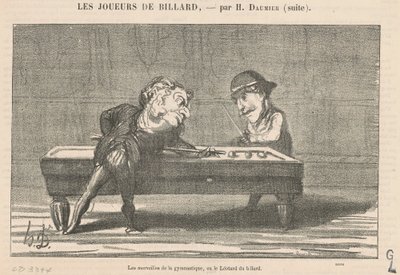 Voimistelun ihmeitä... tekijältä Honoré Daumier