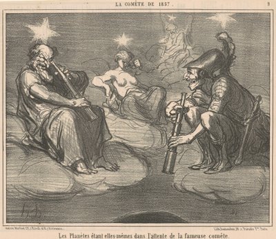Planeetat ovat itsensä sisällä... tekijältä Honoré Daumier