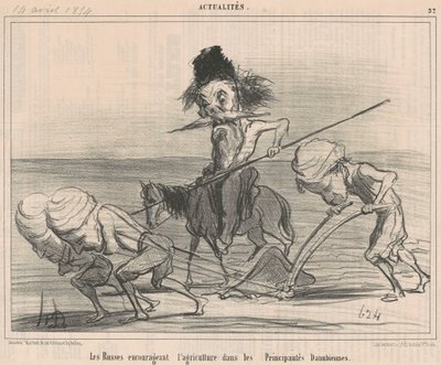Venäläiset kannustavat maatalouteen tekijältä Honoré Daumier