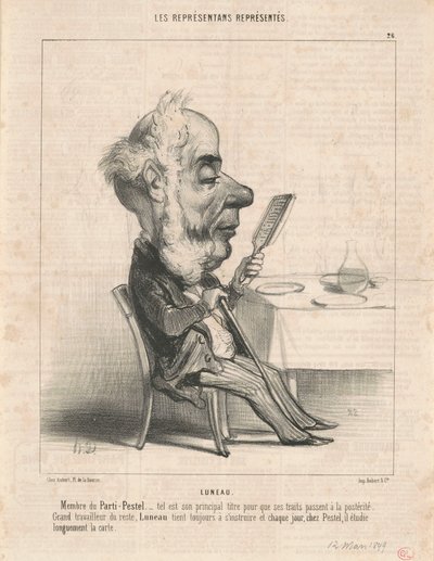 Luneau tekijältä Honoré Daumier