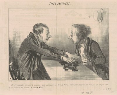 Herra Frémouillot, vien sinut sinne, tiedätkö... tekijältä Honoré Daumier