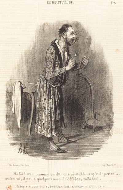 Uskoni! niin kuin sanotaan... tekijältä Honoré Daumier