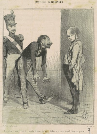 Minun kotimaani, minun?... tekijältä Honoré Daumier