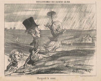 Saattue puuttuu tekijältä Honoré Daumier