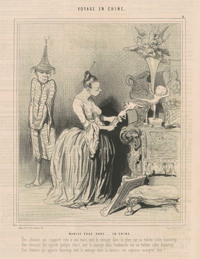 Joten mene naimisiin...Kiinassa tekijältä Honoré Daumier