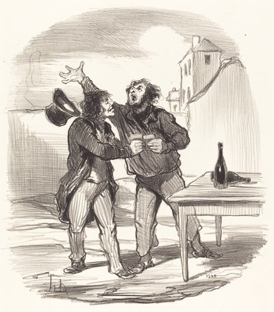Jäsen... 10. joulukuuta ottaen... tekijältä Honoré Daumier