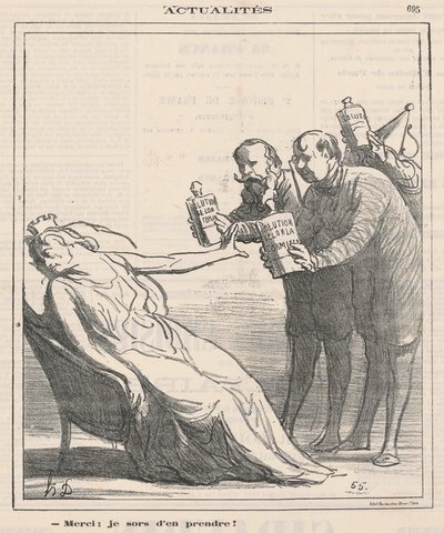Kiitos, otan muutaman tekijältä Honoré Daumier