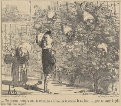 Huonot syyni, jos et palaa hyppyyn... tekijältä Honoré Daumier