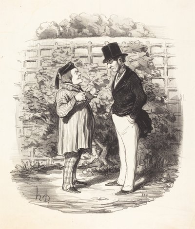 Sir, 20 vuoden ajan olen ajanut liittoa... tekijältä Honoré Daumier