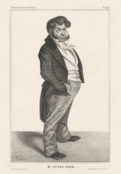 Kuole. Sunin Grid... (Sunin-Garidine) tekijältä Honoré Daumier