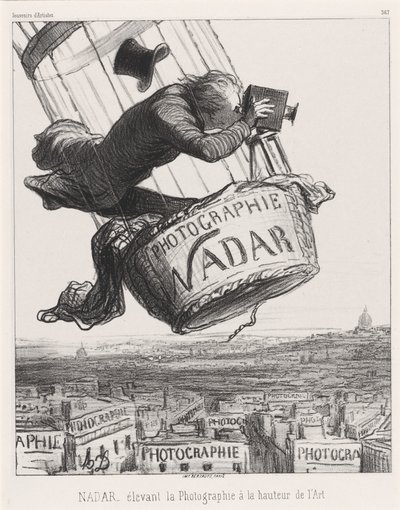 Nadar nostaa valokuvauksen taiteen huipulle tekijältä Honoré Daumier