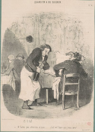 Älä kiinnitä huomiota herra... tekijältä Honoré Daumier