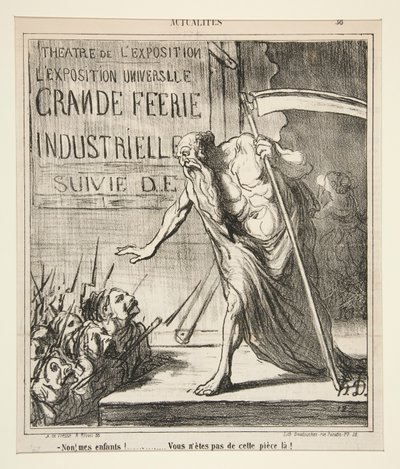 Ei! lapseni! tekijältä Honoré Daumier